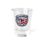 Support ICE Shot Glass — Patriotic 1.5oz Shooter Glass