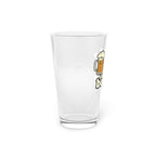 Pint Glass - "I Love Beer and Boobs" Funny 16oz Beer Glass