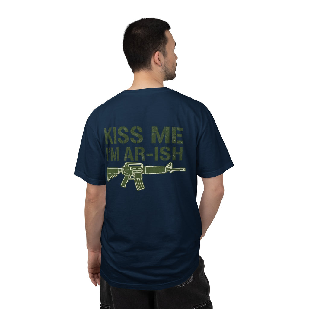 Kiss Me I’m AR-ish T-Shirt — Irish Flag & AR-15 St. Patrick’s Day Tee