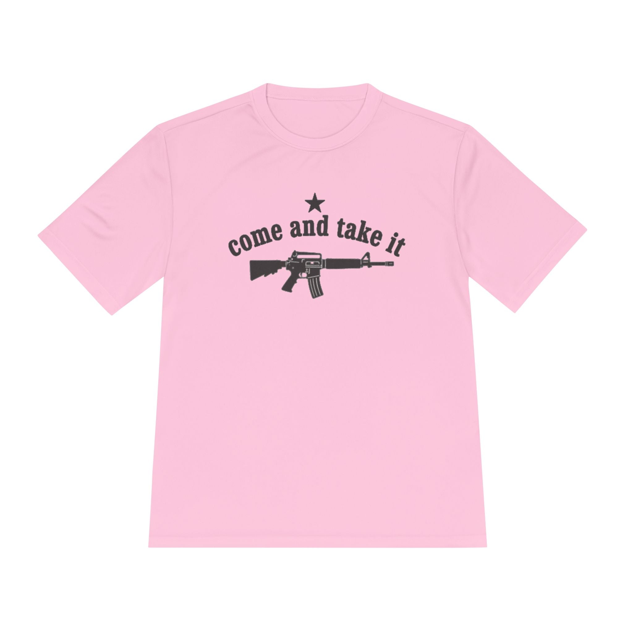 Come and Take It AR-15 Tee — Patriotic American Flag Moisture-Wicking Shirt