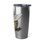 "ICE" Eagle Emblem Patriotic Tumbler — 20oz Insulated Travel Cup