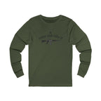 'Come and Take It' AR-15 Long Sleeve Tee — American Flag Back Print