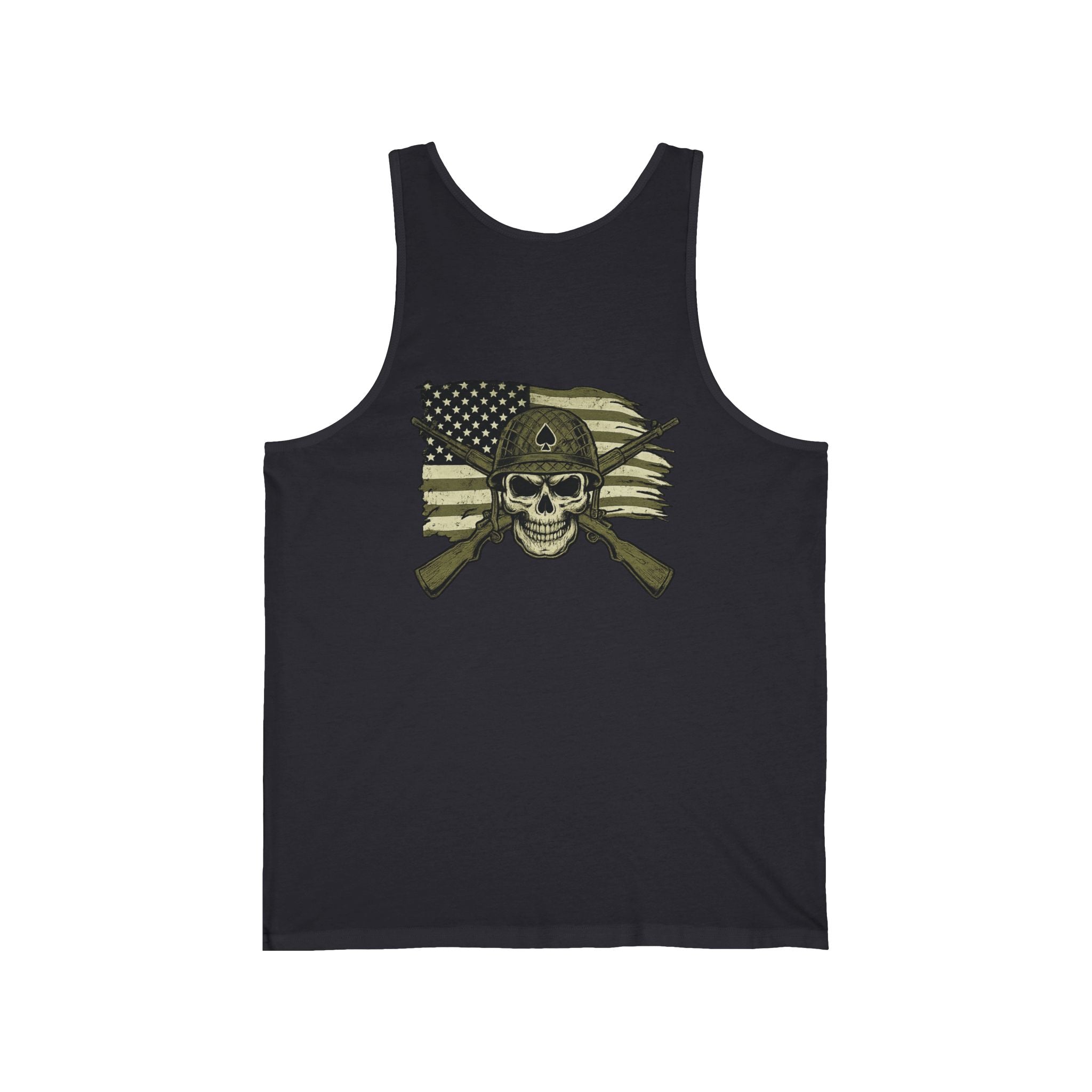 Skull Flag Tank Top — Patriotic American Flag Tank