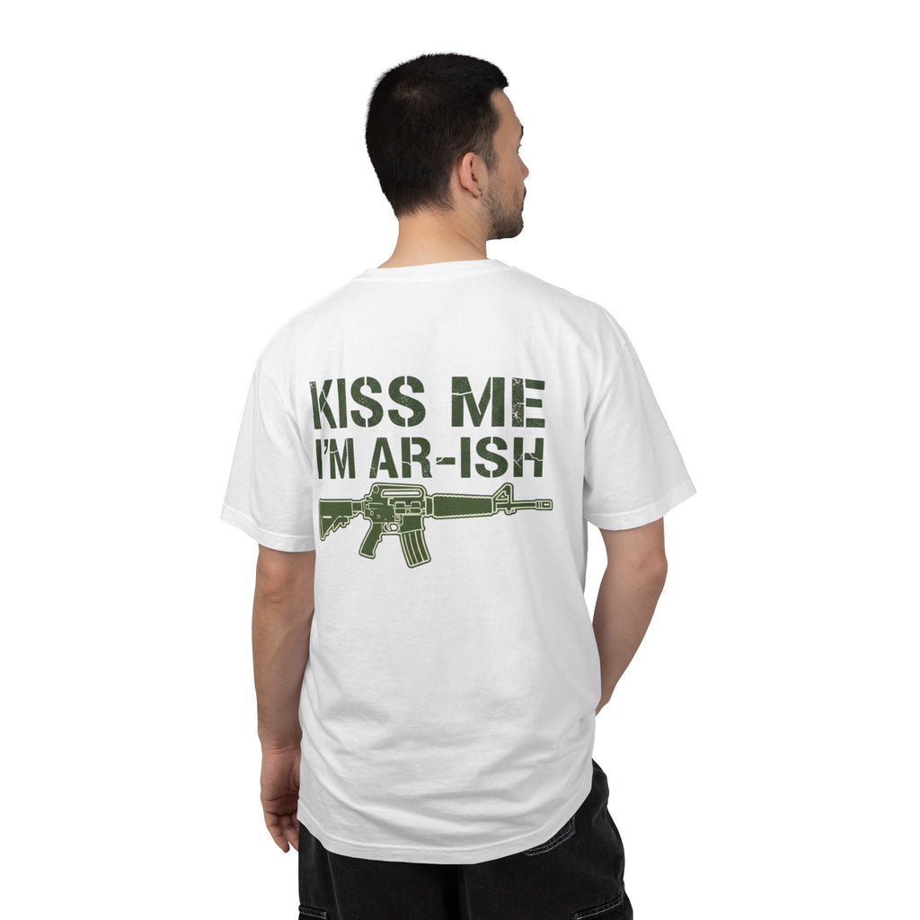 Kiss Me I’m AR-ish T-Shirt — Irish Flag & AR-15 St. Patrick’s Day Tee