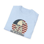 2A 'Shall Not Be Infringed' T-Shirt — American Eagle & Flag 2nd Amendment Tee