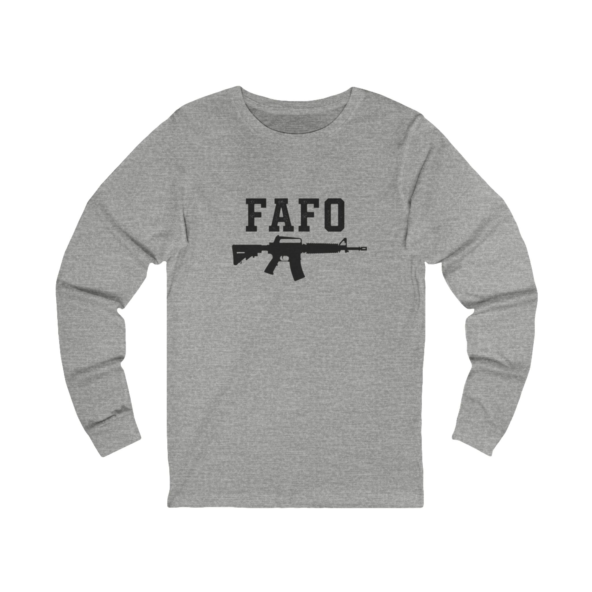 FAFO Rifle Graphic Long Sleeve Tee