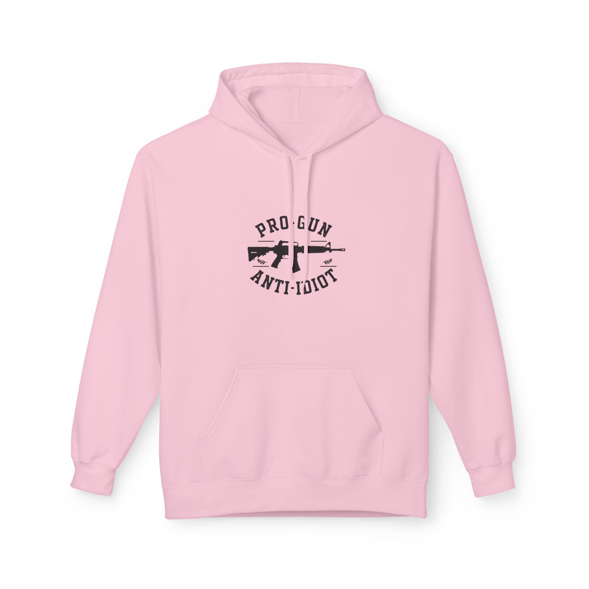 Pro Gun Anti-Idiot Hoodie — Rifle Graphic Pullover