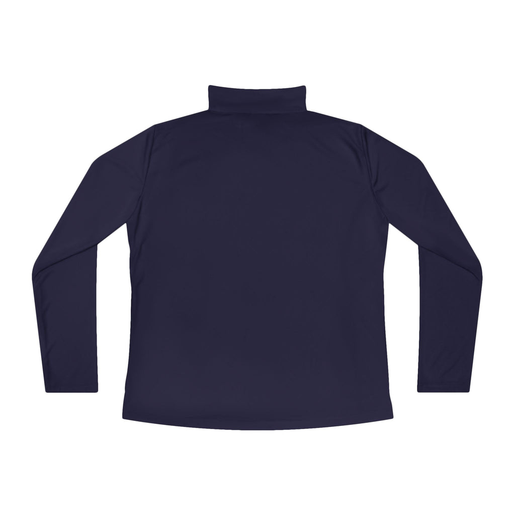 1776 Ladies Quarter-Zip Pullover — Women's Patriotic 4th of July Pullover