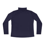 1776 Ladies Quarter-Zip Pullover — Women's Patriotic 4th of July Pullover