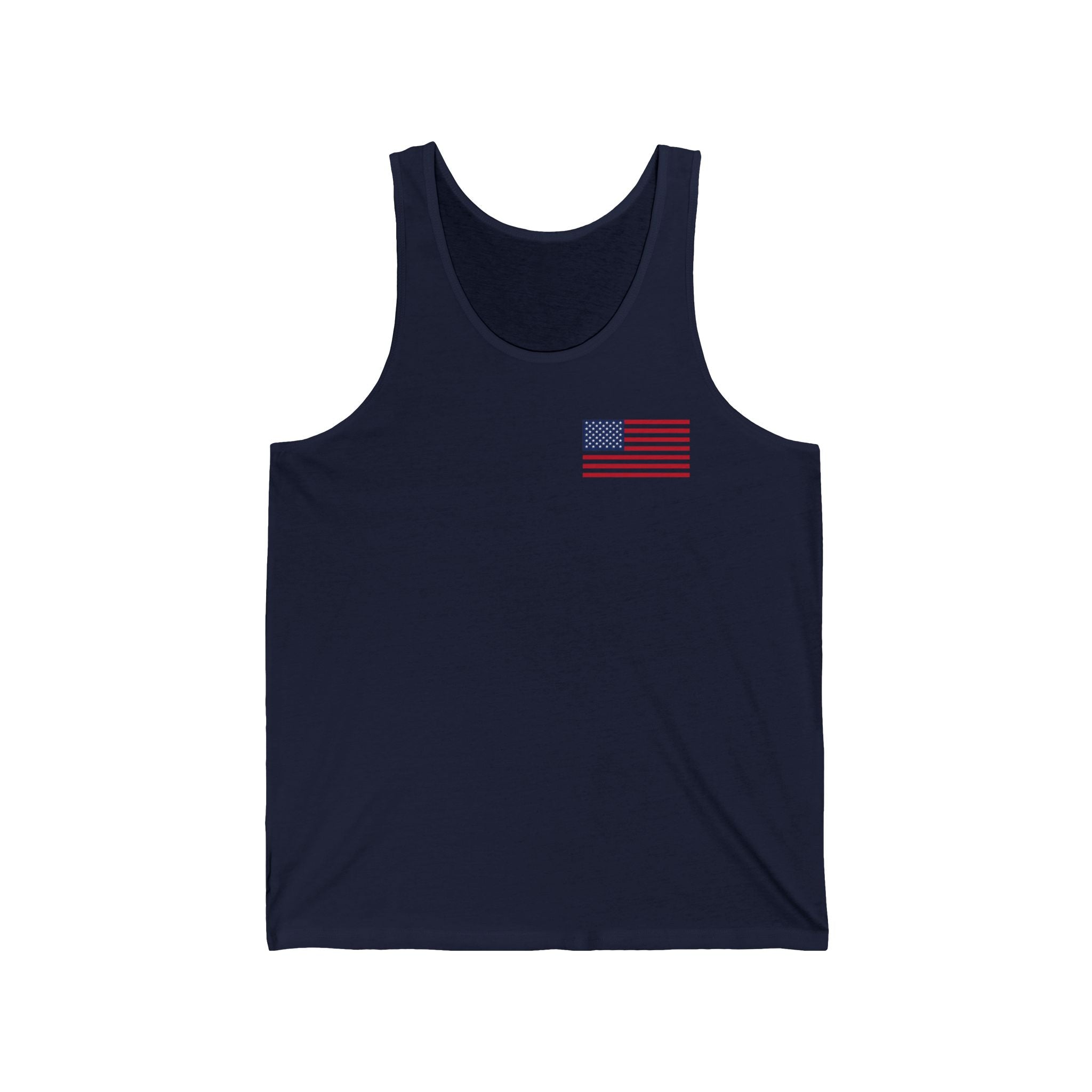 Skull Flag Tank Top — Patriotic American Flag Tank