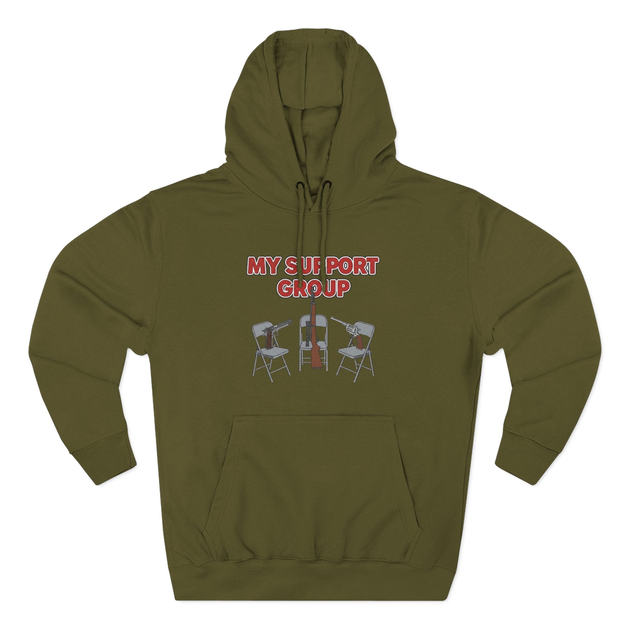 Support Group Hoodie — 'My Support Group' Graphic Pullover