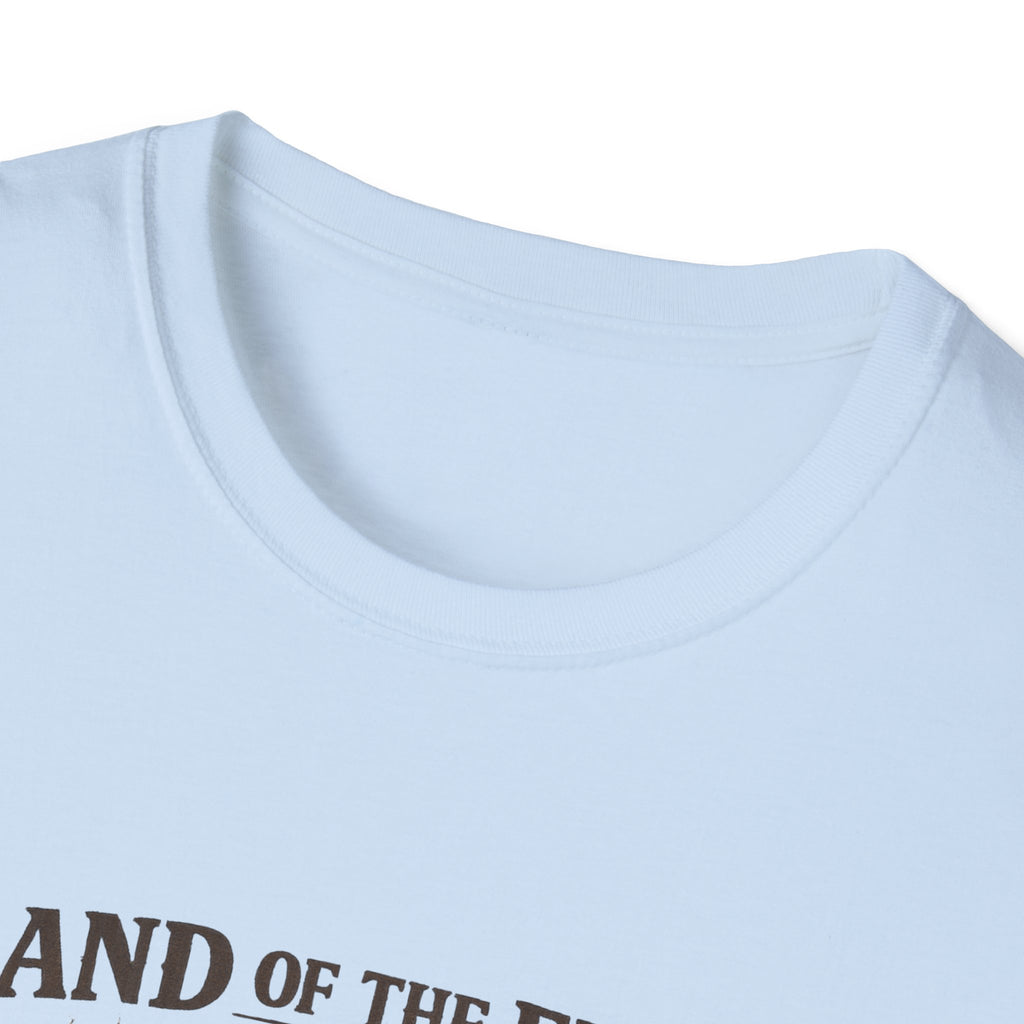 Patriotic Eagle T-Shirt — "Land of the Free, Home of the Brave"