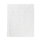 Velveteen Blanket — First Responder Thin Line Flag (Dispatchers, Firefighters, EMS, Police, Border Patrol)