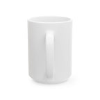 Patriotic Eagle Mug - "Land of the Free, Home of the Brave" Ceramic Coffee Cup (11oz/15oz)
