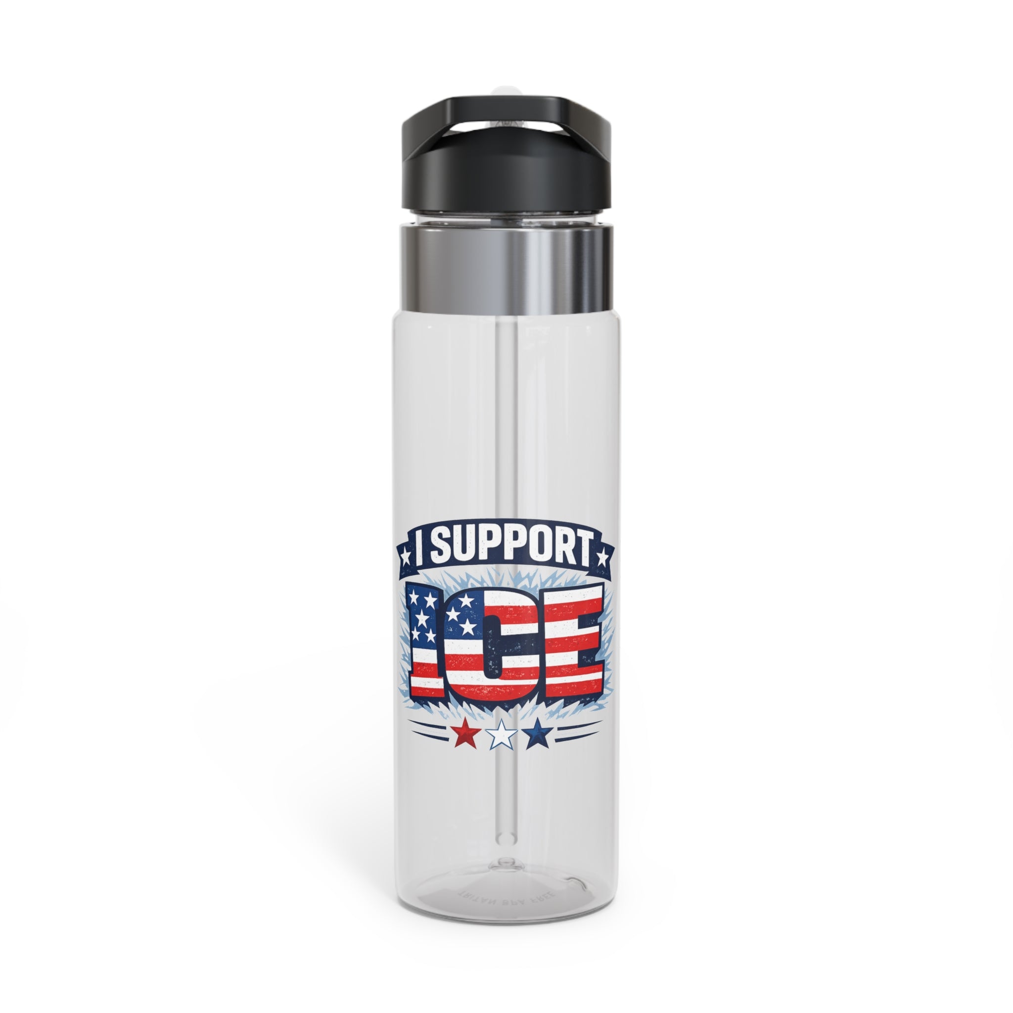I Support ICE Patriotic 20oz Tritan Sport Bottle