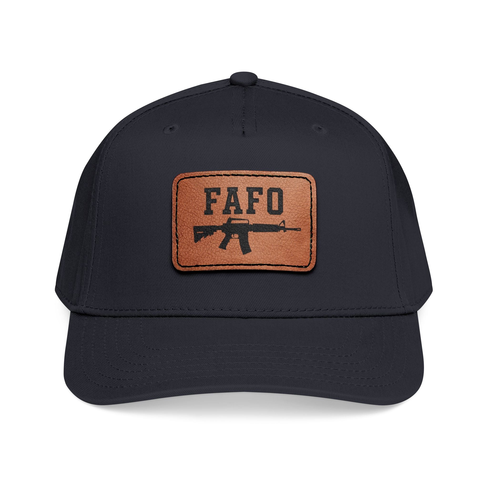 One size / Black / Light Brown patch / Rectangle