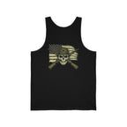 Skull Flag Tank Top — Patriotic American Flag Tank