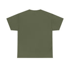 Patriotic Rifle Shield T‑Shirt — "Proud American Protect What’s Yours"