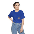 Pocket T-Shirt — 'Carpe Diem' Vintage Eagle Pocket Tee