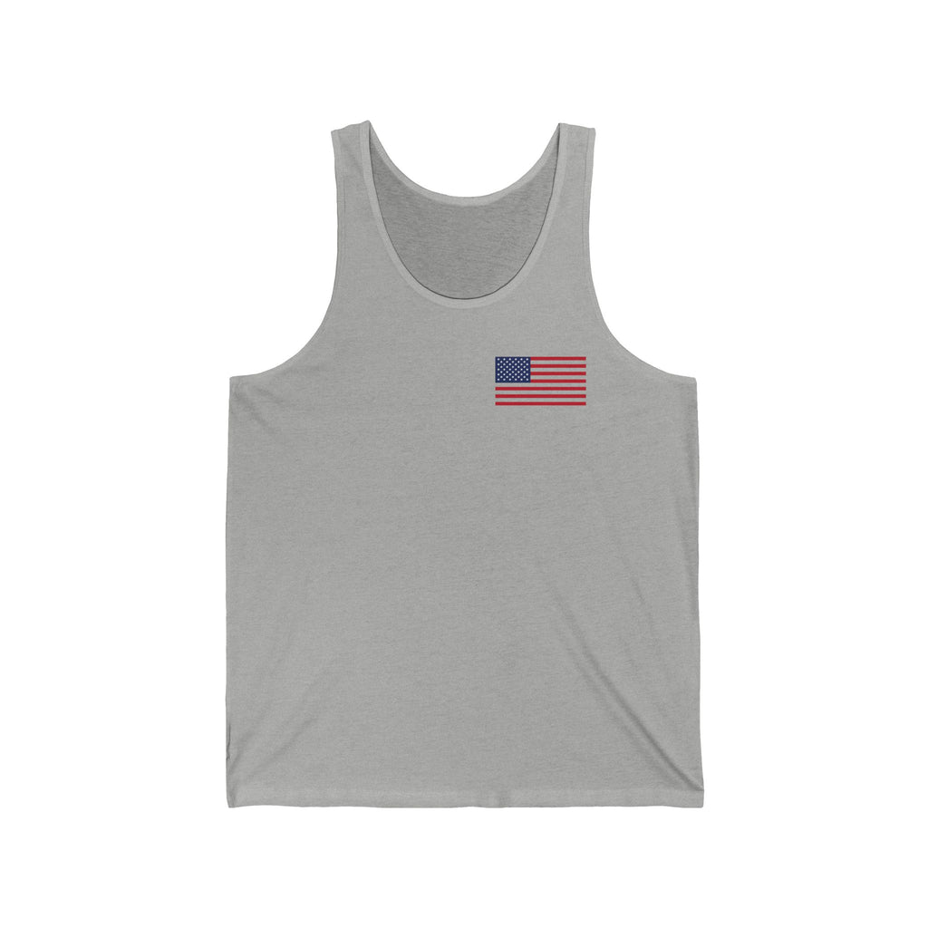 Skull Flag Tank Top — Patriotic American Flag Tank