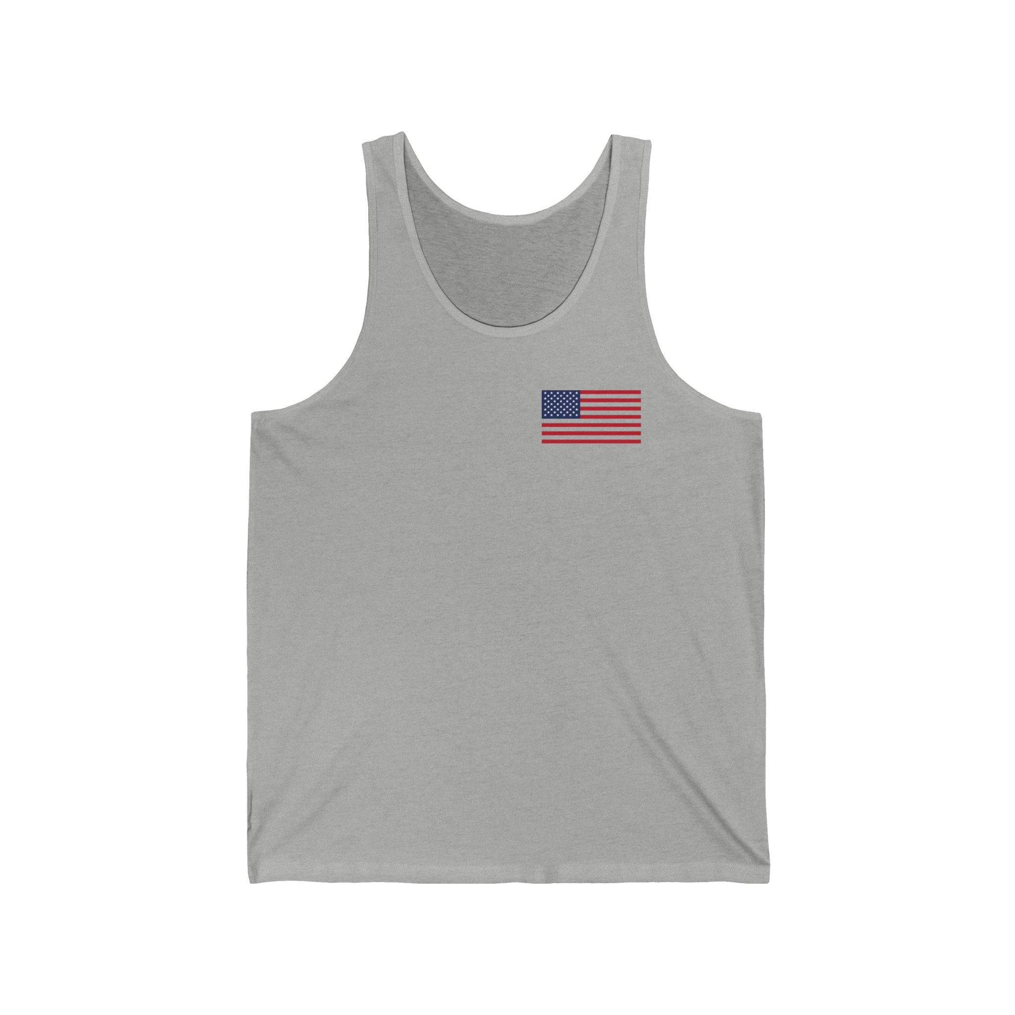Skull Flag Tank Top — Patriotic American Flag Tank