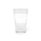"Ice Ice Baby" Patriotic Pint Glass — American Flag Beer Glass 16 oz