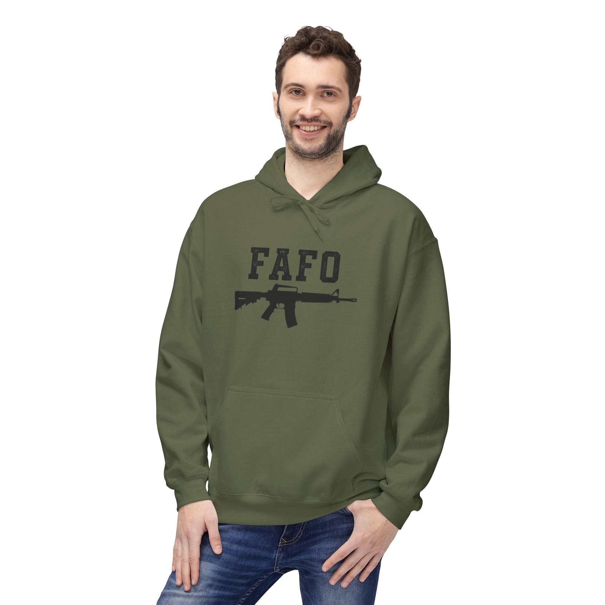 F*CK AROUND FIND OUT Rifle — Tactical Hoodie
