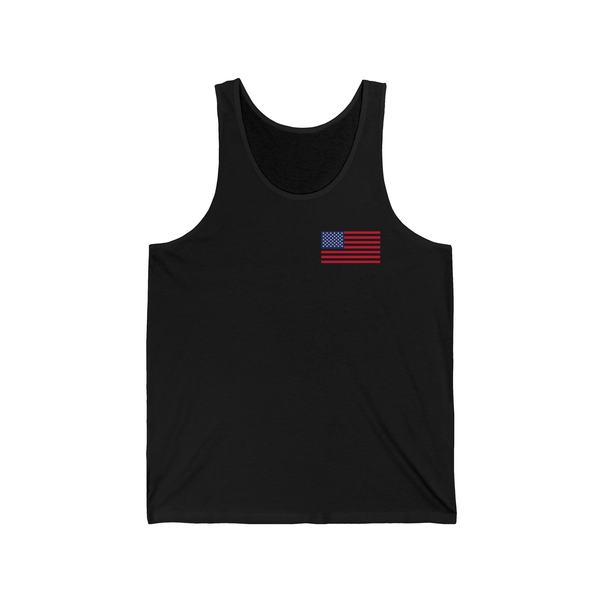 Skull Flag Tank Top — Patriotic American Flag Tank