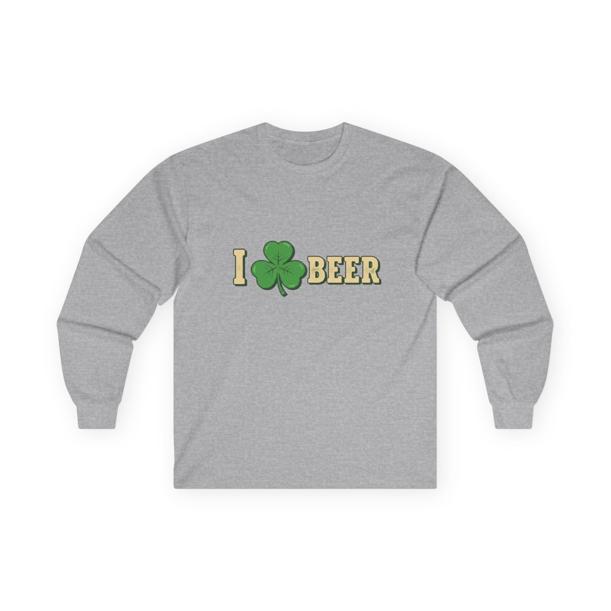St. Patrick's 'I Shamrock Beer' Long Sleeve Tee