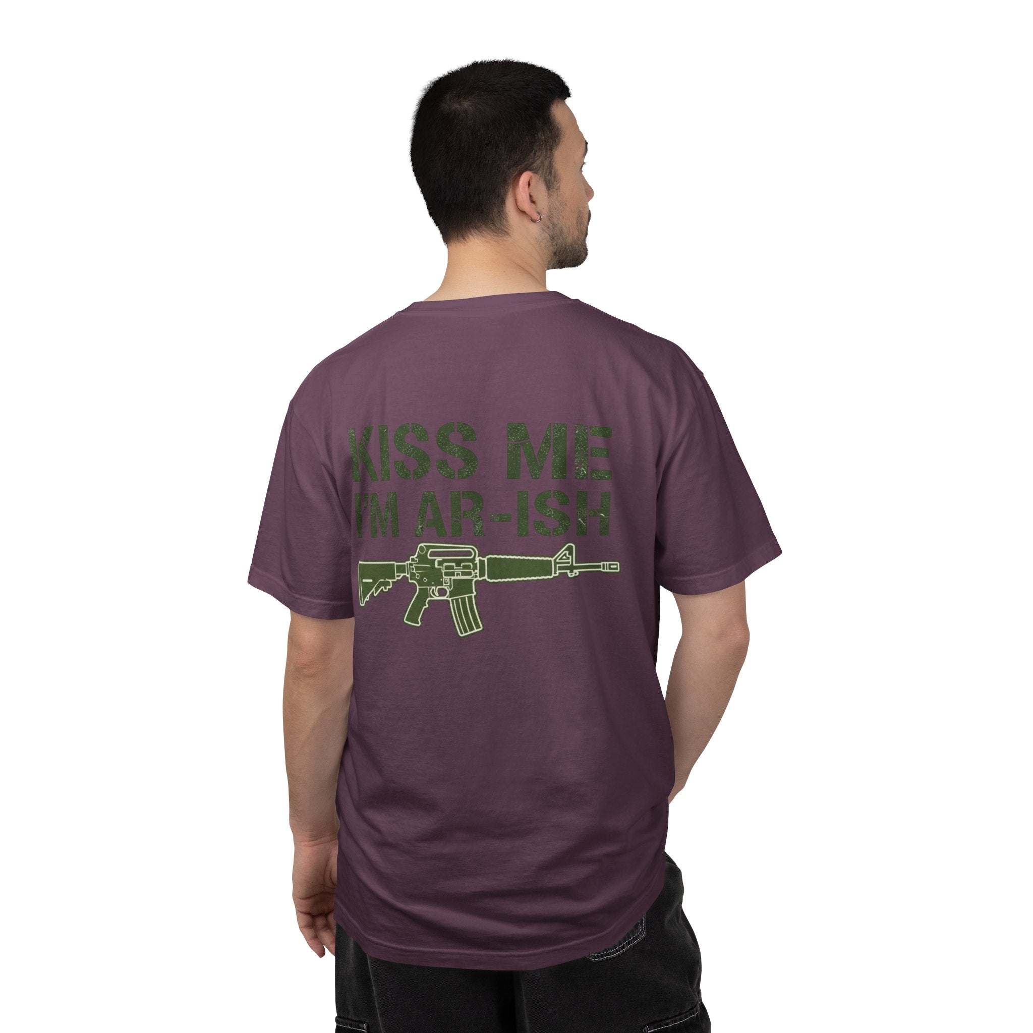 Kiss Me I’m AR-ish T-Shirt — Irish Flag & AR-15 St. Patrick’s Day Tee