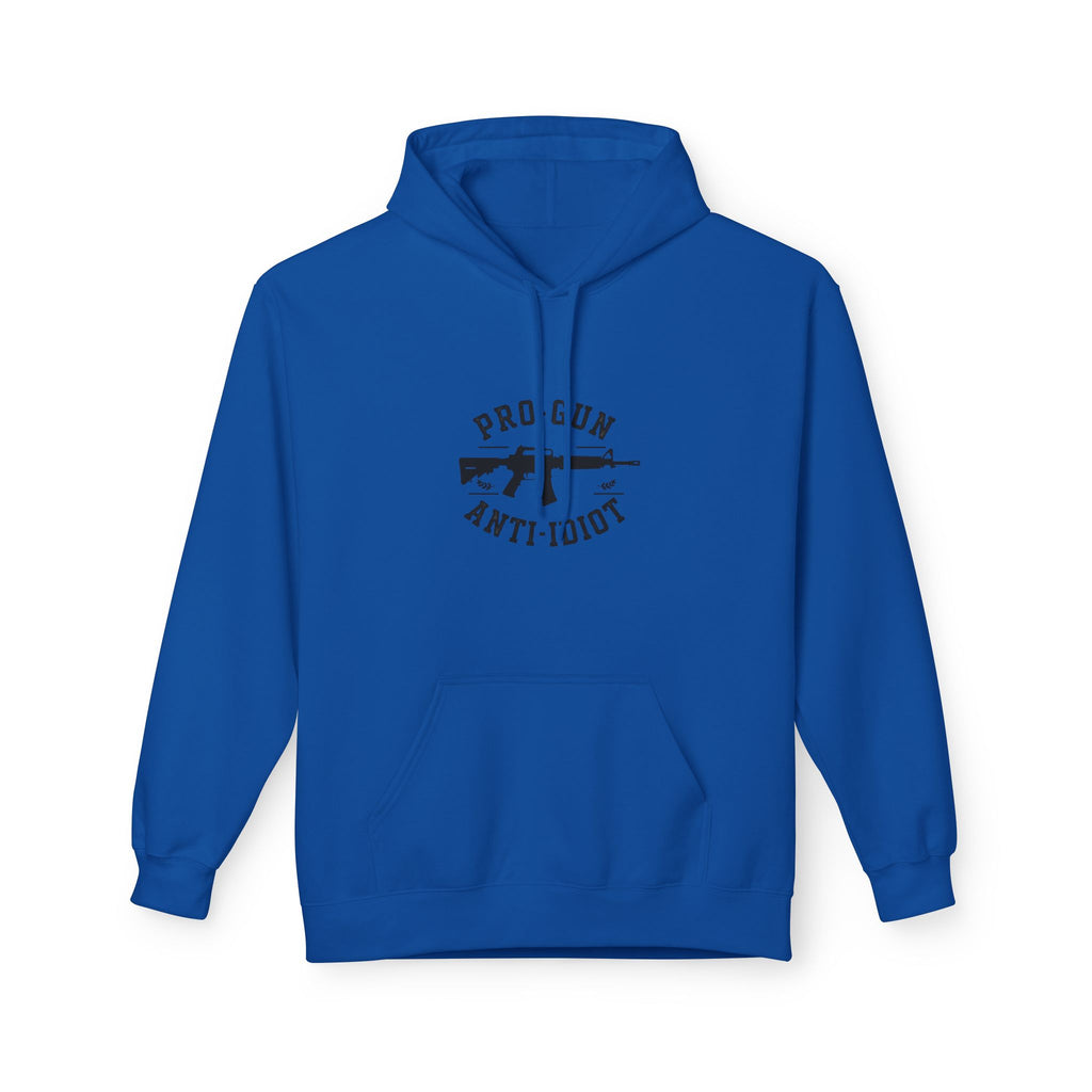 Pro Gun Anti-Idiot Hoodie — Rifle Graphic Pullover