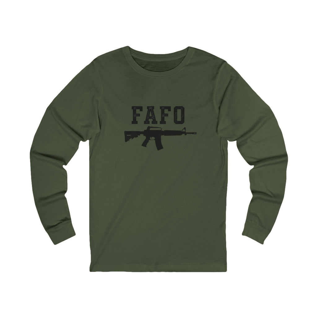 FAFO Rifle Graphic Long Sleeve Tee