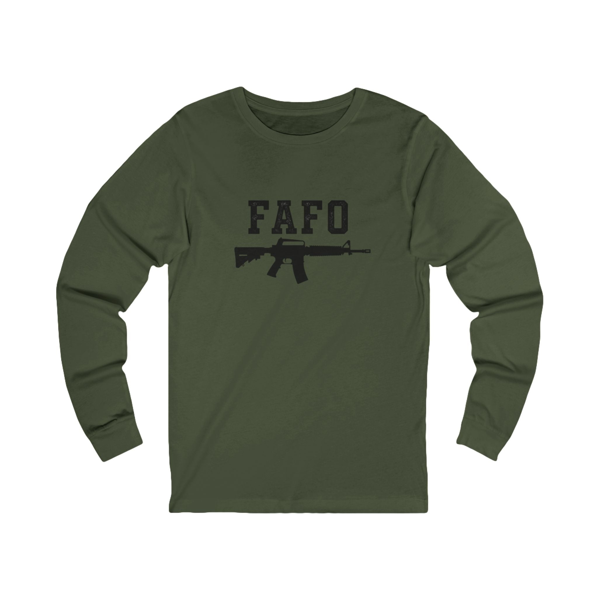 FAFO Rifle Graphic Long Sleeve Tee
