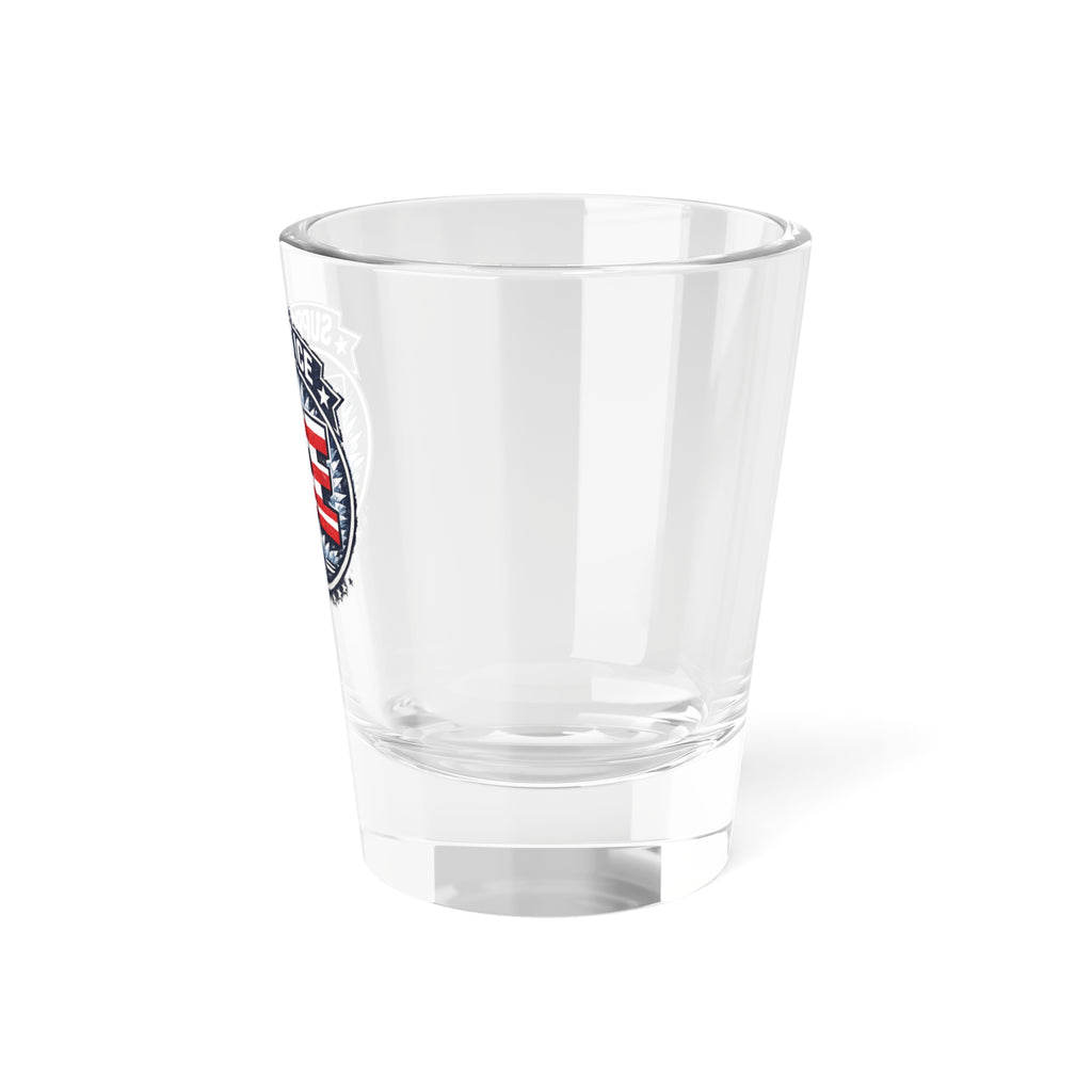 Support ICE Shot Glass — Patriotic 1.5oz Shooter Glass