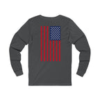 'Come and Take It' AR-15 Long Sleeve Tee — American Flag Back Print
