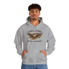Patriotic Eagle Hoodie - "Land of the Free, Home of the Brave" Vintage American Sweatshirt