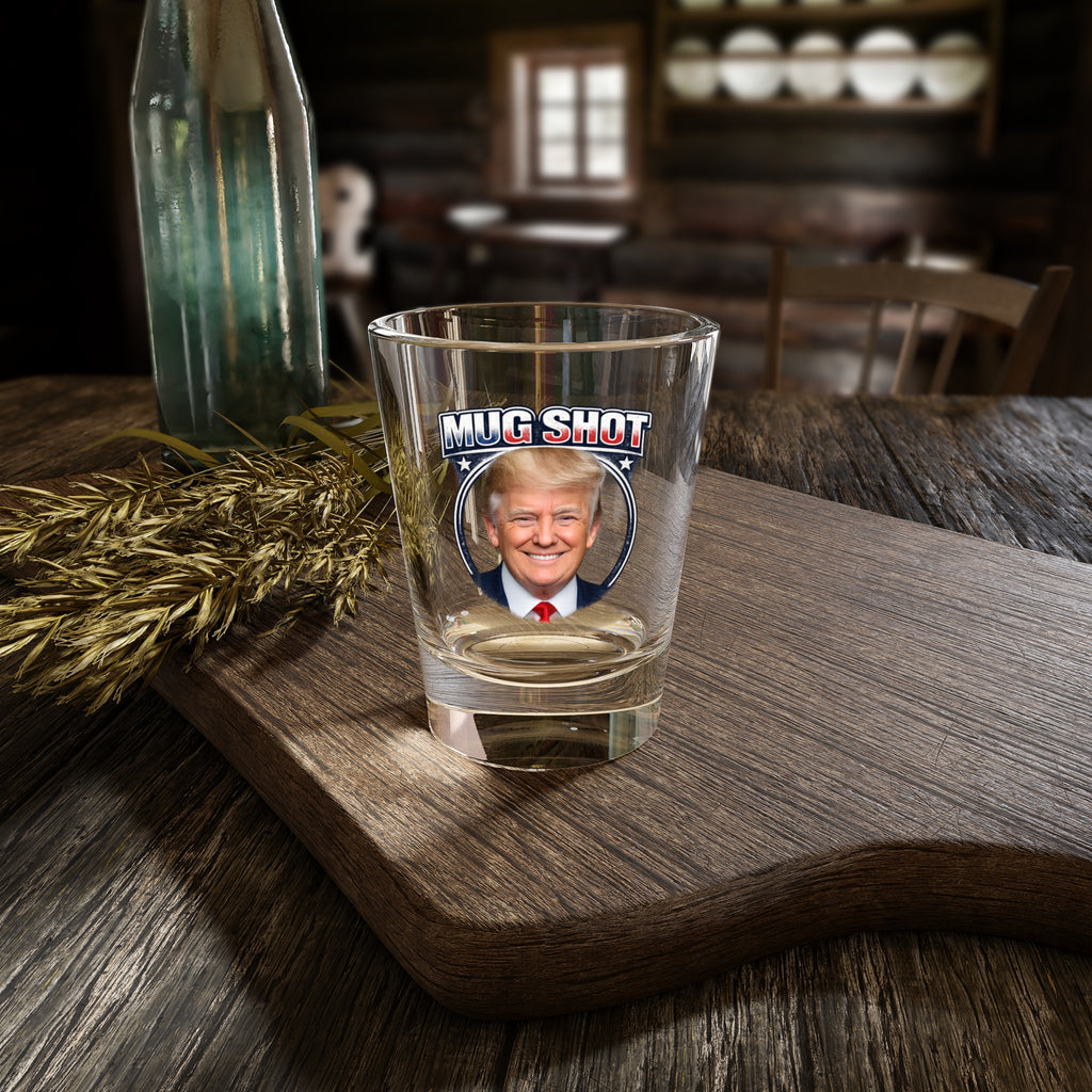 Patriotic 'Mug Shot' 1.5oz Shot Glass