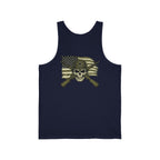 Skull Flag Tank Top — Patriotic American Flag Tank