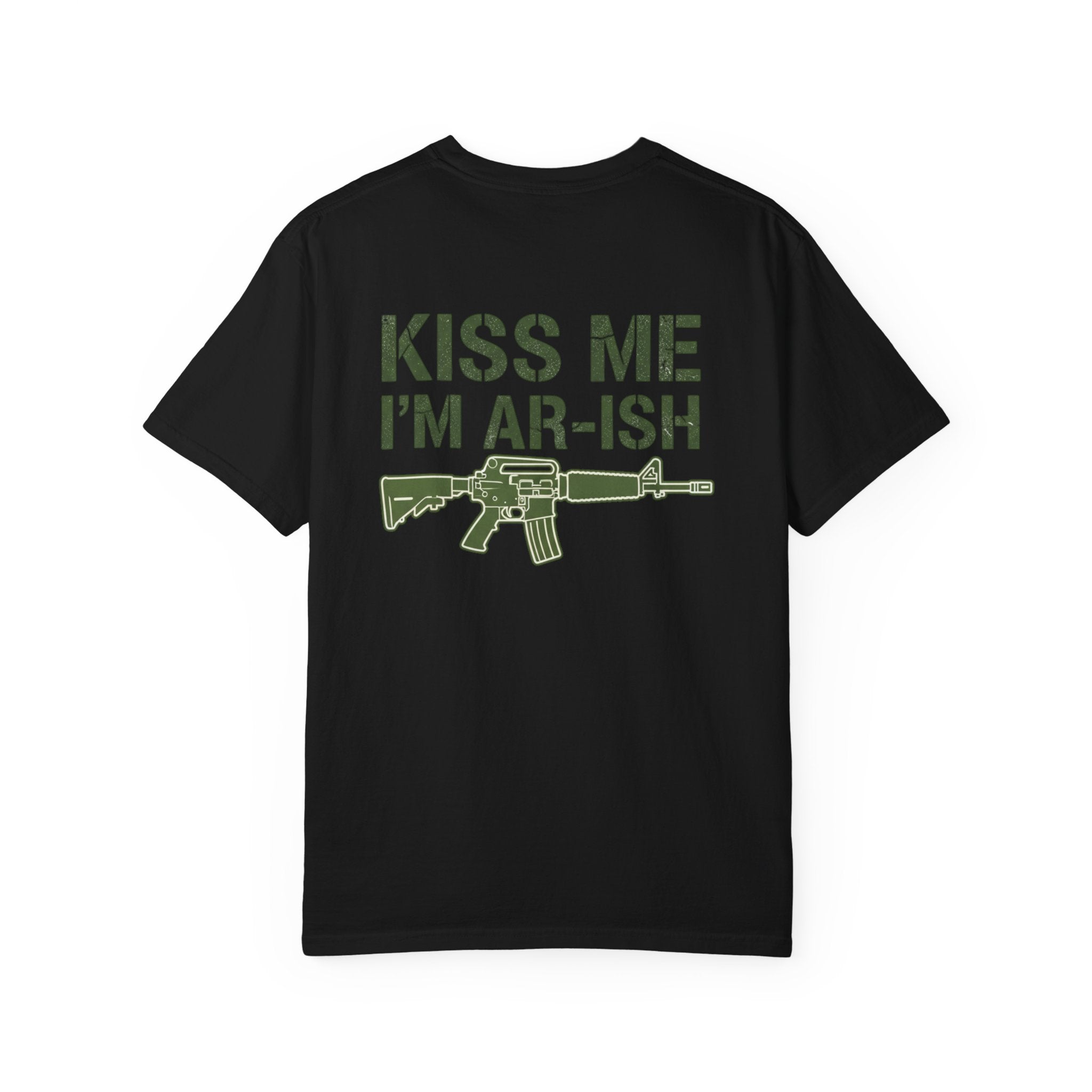 Kiss Me I’m AR-ish T-Shirt — Irish Flag & AR-15 St. Patrick’s Day Tee