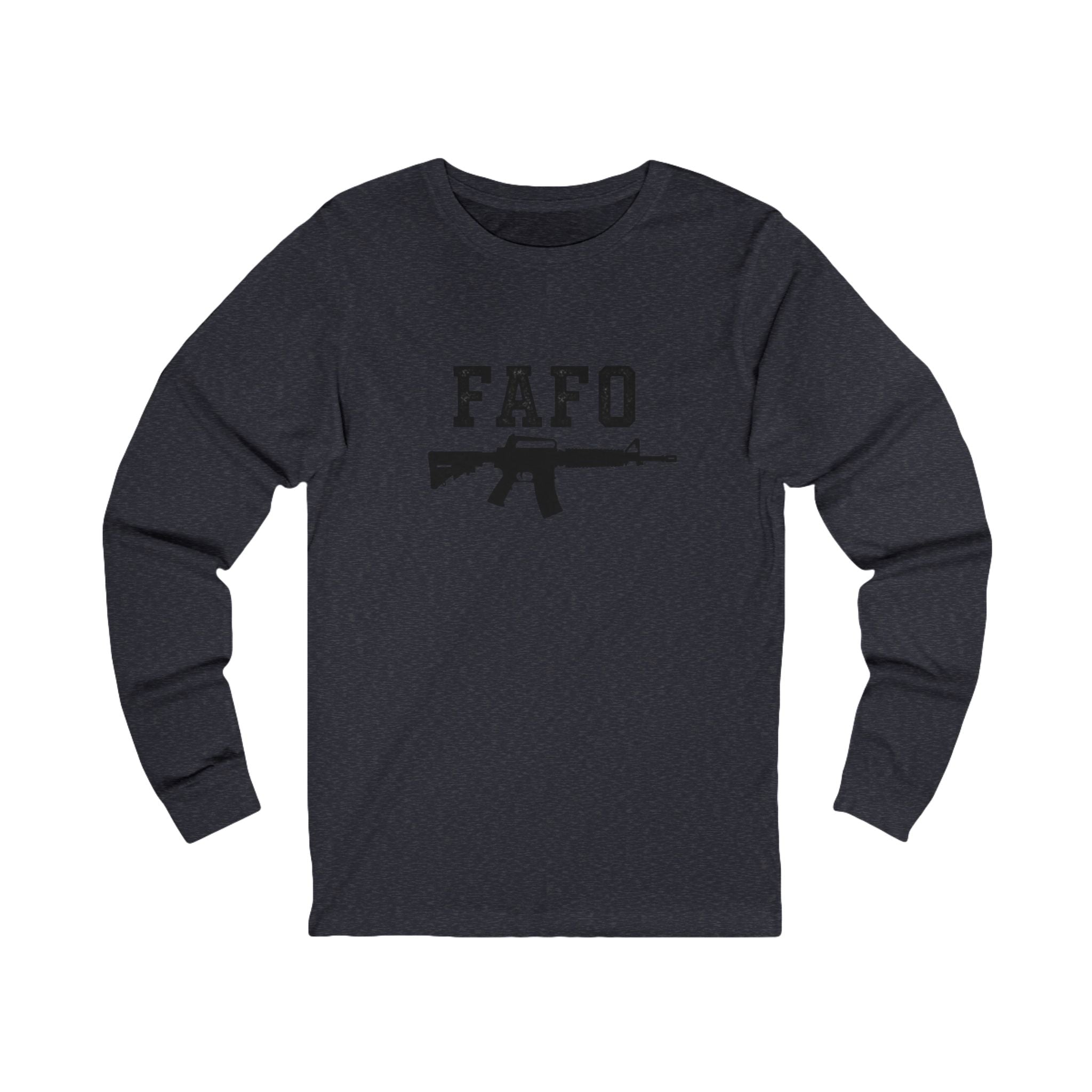 FAFO Rifle Graphic Long Sleeve Tee