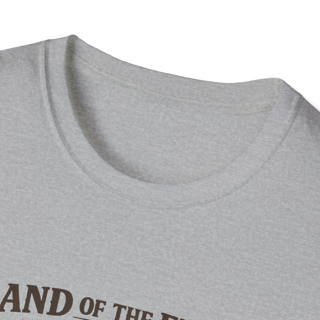 Patriotic Eagle T-Shirt — "Land of the Free, Home of the Brave"
