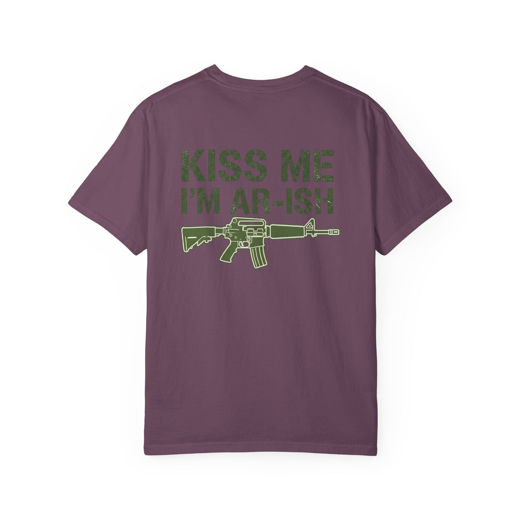 Kiss Me I’m AR-ish T-Shirt — Irish Flag & AR-15 St. Patrick’s Day Tee