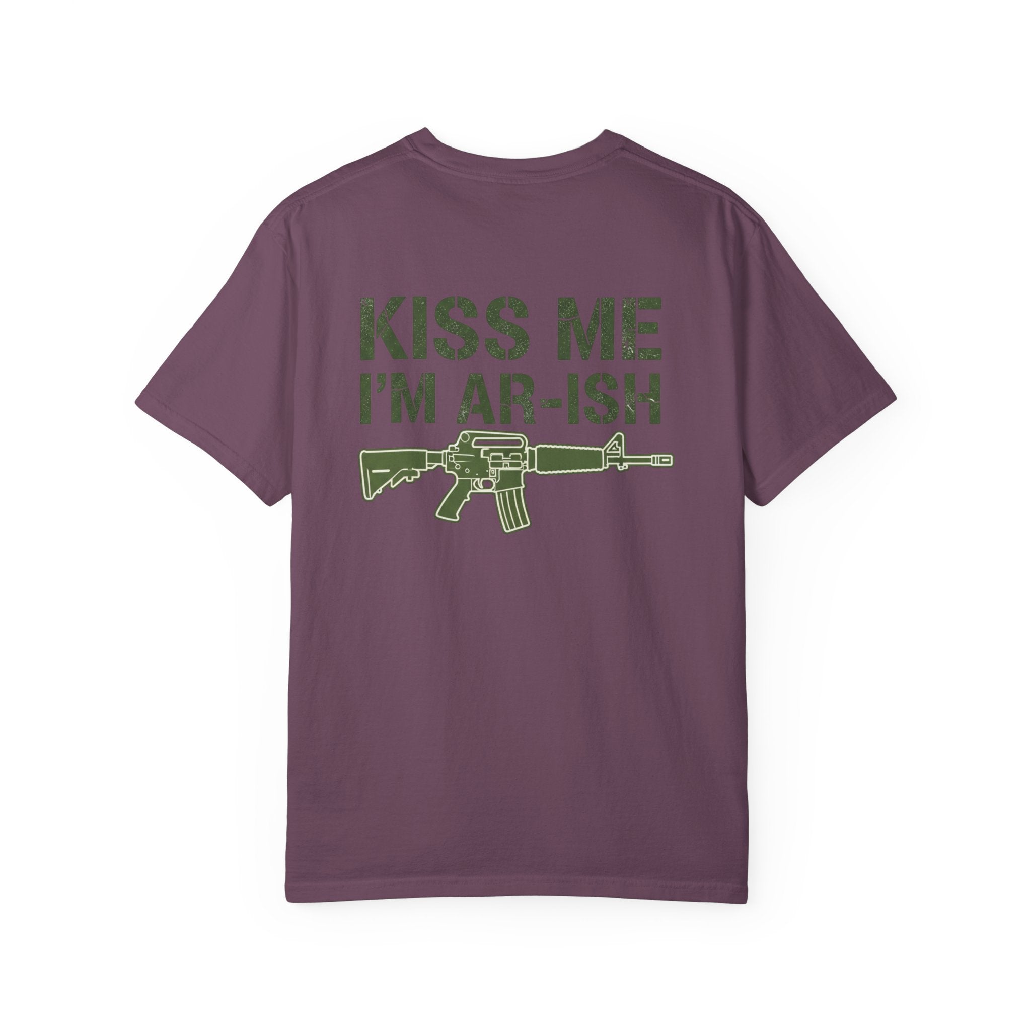 Kiss Me I’m AR-ish T-Shirt — Irish Flag & AR-15 St. Patrick’s Day Tee
