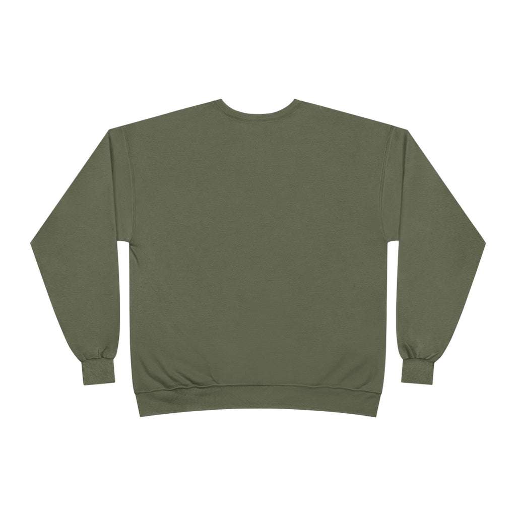 Patriotic Eagle Crewneck Sweatshirt — "Land of the Free, Home of the Brave"