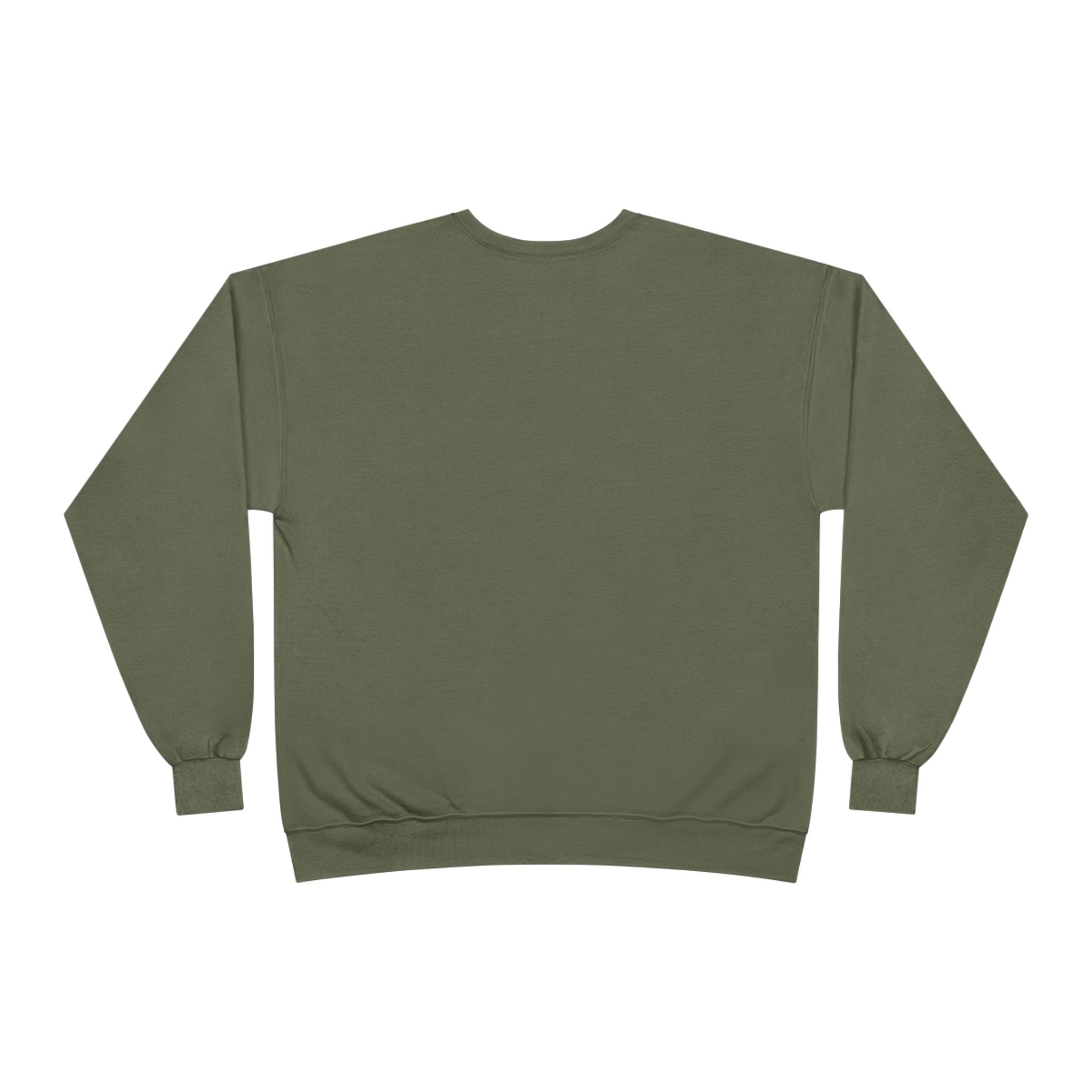 Patriotic Eagle Crewneck Sweatshirt — "Land of the Free, Home of the Brave"