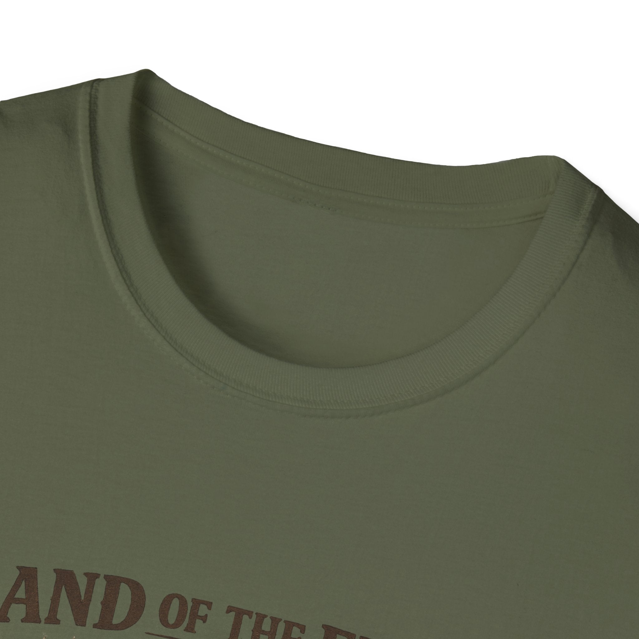 Patriotic Eagle T-Shirt — "Land of the Free, Home of the Brave"