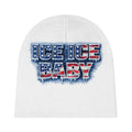Baby Beanie — "Ice Ice Baby" Patriotic USA Infant Knit Cap