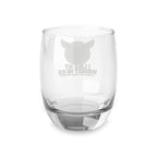 Whiskey Glass — "I Like My Whiskey On Ice" Eagle Shield Whiskey Glass | Law Enforcement Gift
