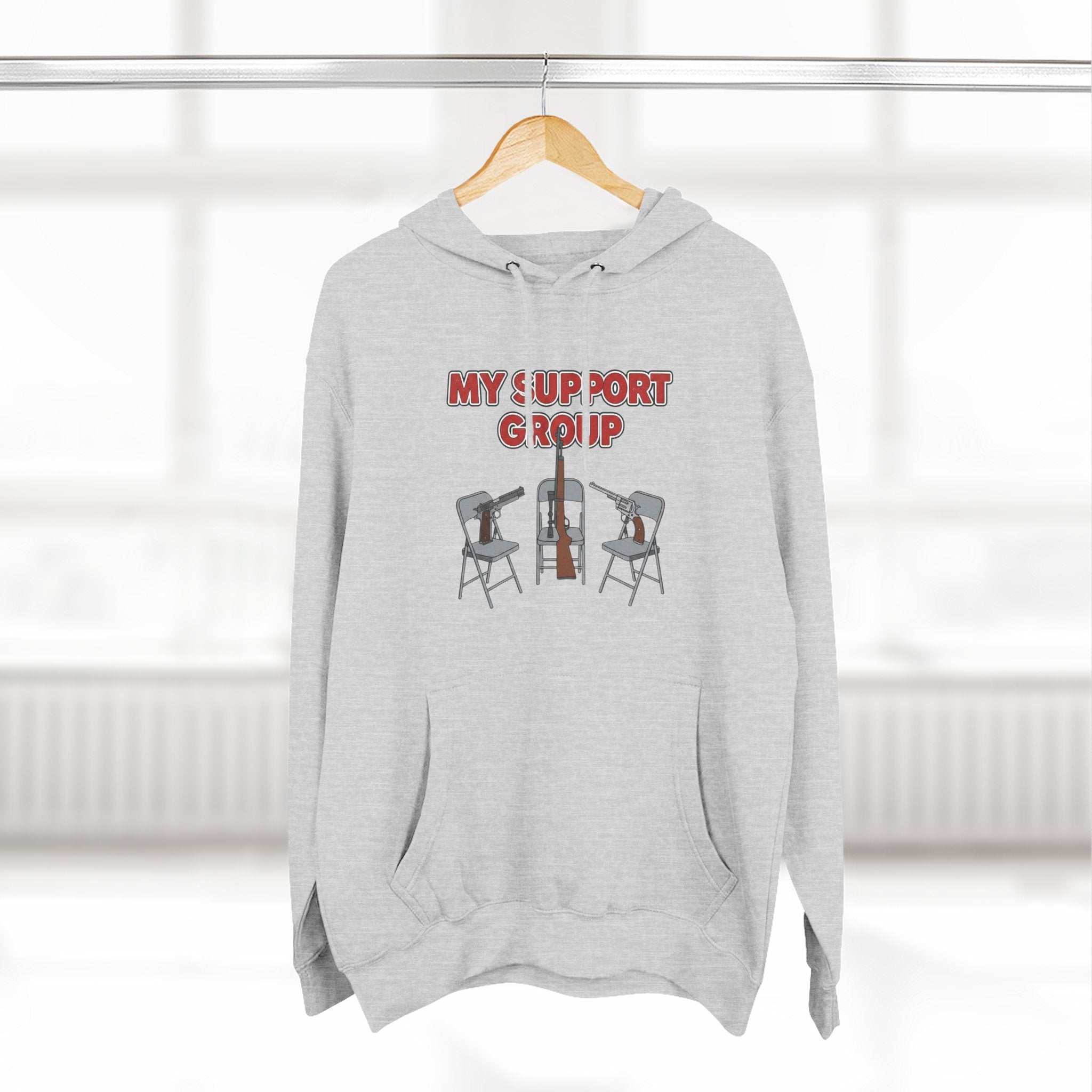 Support Group Hoodie — 'My Support Group' Graphic Pullover