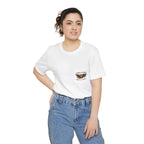 Pocket T-Shirt — 'Carpe Diem' Vintage Eagle Pocket Tee